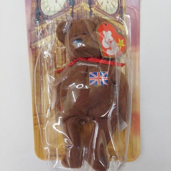 TY Set of 4 Mcdonalds World Beanie Babies Unopened: Maple Erin Glory Britannia - Picture 2 of 5